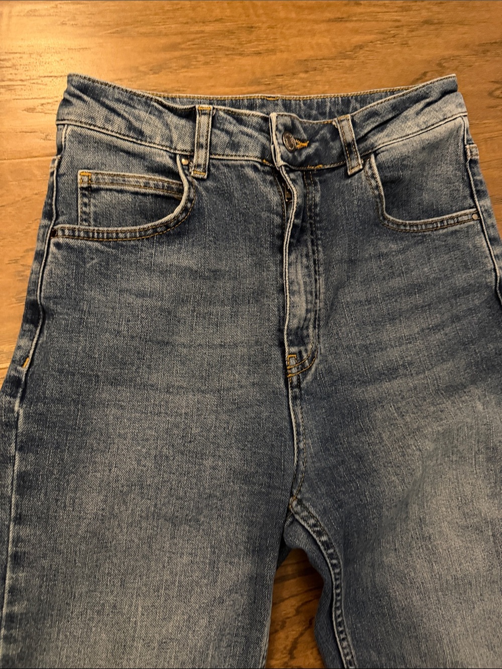 Vanessa Bruno Benito High-Waisted Straight Leg Jeans - Size FR 36 (US 4 /27) - Picture 4 of 14